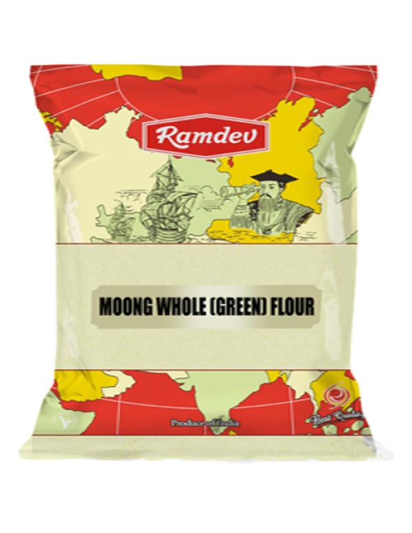 MOONG WHOLE (GREEN) FLOUR 2 LB