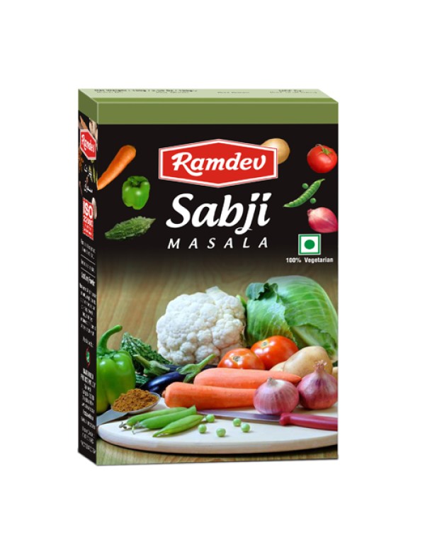 SABJI MASALA 50gm RAMDEV