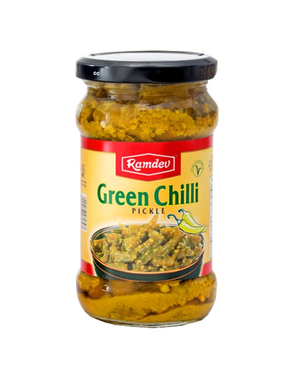 GREEN CHILLI PICKLE 283gm