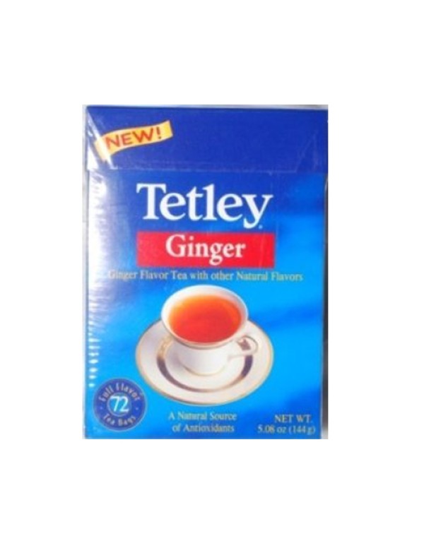 TETLEY  GINGER 72BAG