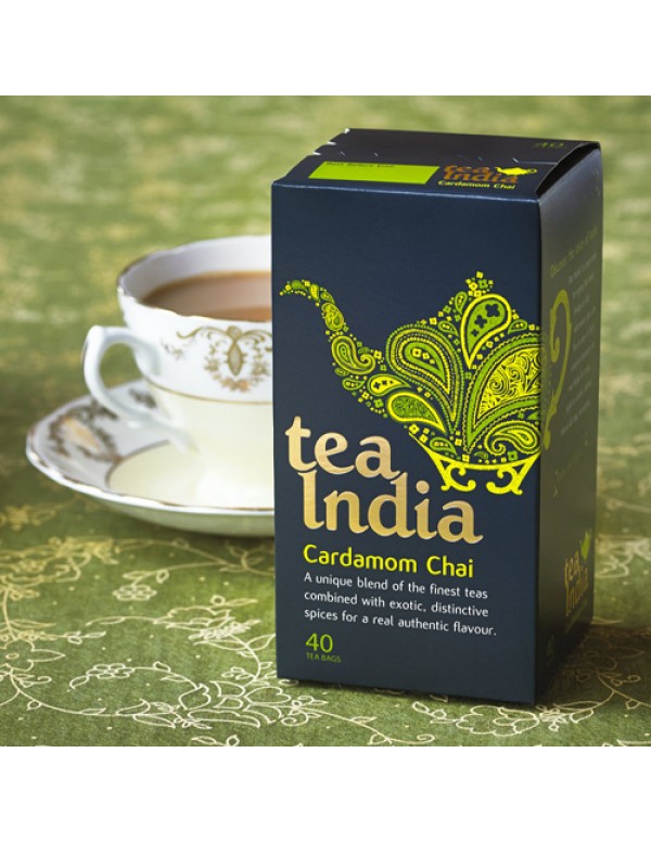 TEA INDIA CARD TEA BAG 12X60 GM