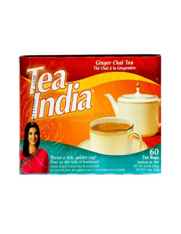 TEA INDIA GINGER TEA BAG 12X60 PC