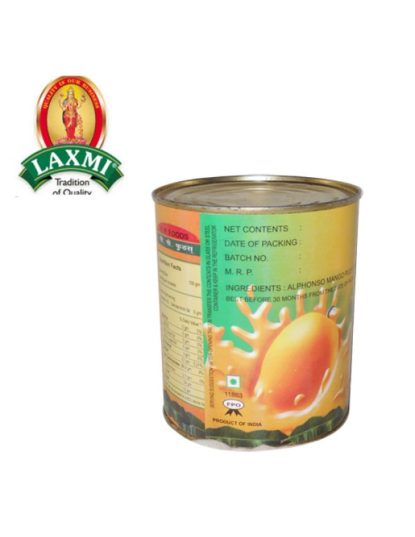 RATNAGIRI ALPH.MANGO PULP 6X850 GM