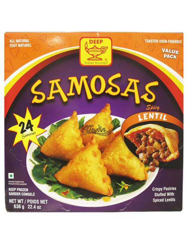 LENTIL SAMOSA 24 pc.