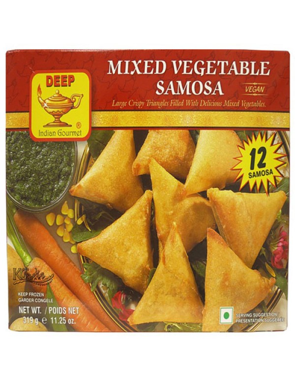 MIXED VEG. SAMOSA 12 pc.