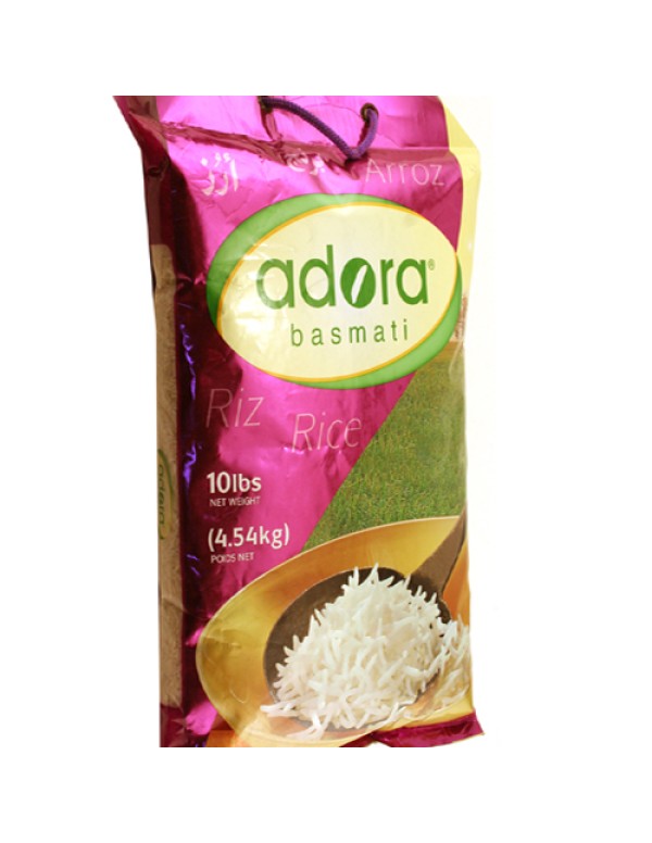 ADORA BASMATI RICE 4X10 LB