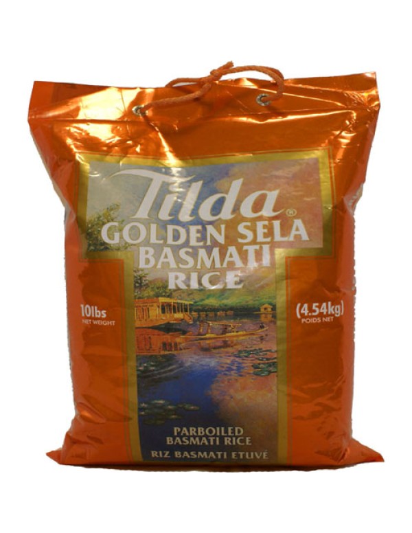 GOLDEN SELLABASMATI RICE 4X10 LB