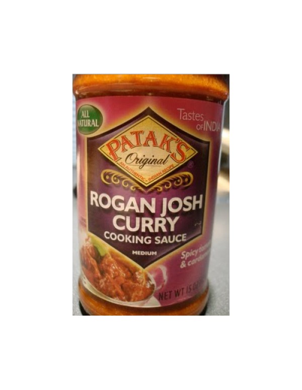 ROGAN JOSH SAUCE 6X15 OZ